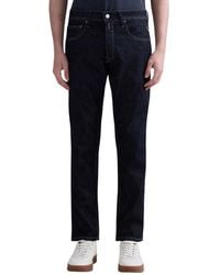 Replay - Blue Cotton Relaxed Fit Jeans - Lyst