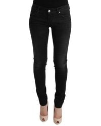 Acht - Denim Cotton Bottoms Slim Fit Jeans - Lyst