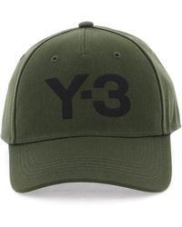 Y-3 - Baseball Cap With Logo Embroidery - Lyst
