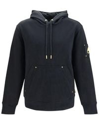 Moose Knuckles - Black Cotton Sweatshirt - Lyst