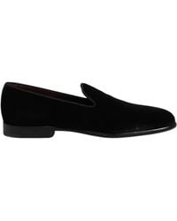 Dolce & Gabbana - Velvet Slipon Loafer - Lyst
