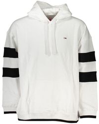 Tommy Hilfiger - Chic Hooded Sweatshirt With Contrast Details - Lyst