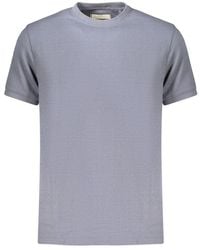 Guess - Blue Cotton Men's T - Lyst