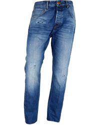 Don The Fuller - Blue Cotton Jeans & Pant - Lyst