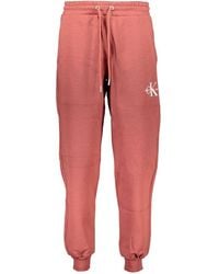 Calvin Klein - Rosso Cotton 's Trackpant - Lyst