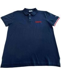 Iceberg - Blue Cotton Men Polo Shirt - Lyst