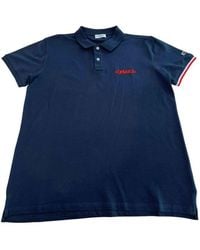 Iceberg - Blue Cotton Polo Shirt - Lyst