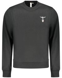 Accademia Militare - Black Cotton Men's Sweatshirt - Lyst