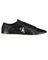 Calvin Klein - Black Polyester Men's Sneaker - Lyst