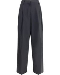 THE LATEST - Pleated Pants - Lyst