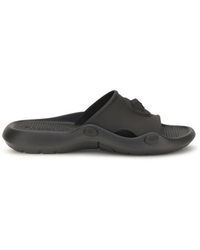 Versace - Black Rubber Sandals - Lyst