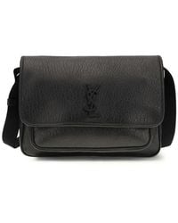 Saint Laurent - Black Calf Leather Bos Taurus Wallet - Lyst