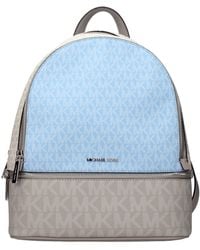 Michael Kors - Rhea Fabric Backpacks And Crossbody Bags/Soft Sky - Lyst