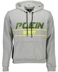 Philipp Plein - Grigio Cotton Sweatshirt - Lyst