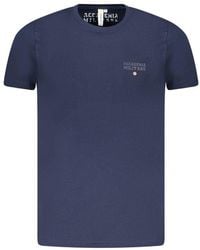 Accademia Militare - Blue Cotton Men's T - Lyst