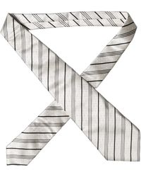 Dolce & Gabbana - Stripes Silk Adjustable Necktie Tie And - Lyst