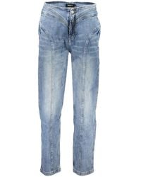 Desigual - Blue Cotton Jeans Denim - Lyst