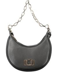 Guess - Black Polyurethane 's Handbag - Lyst