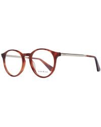 Sandro - Brown Acetate Glasses (frames) - Lyst