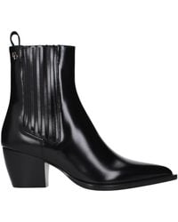 Dior - Leather Ankle Boots - Lyst