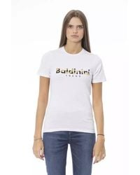 Baldinini - White Cotton T - Lyst