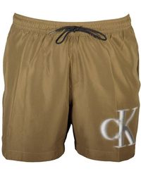 Calvin Klein - Polyester Swimwear - Lyst