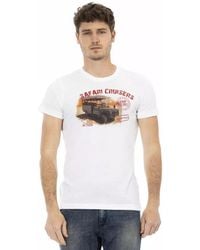 TRUSSARDI ACTION - White Cotton Men T - Lyst