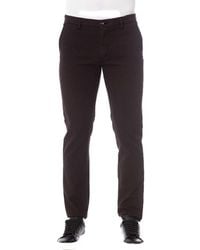 Trussardi - Brown Cotton Men Trouser - Lyst