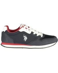 U.S. POLO ASSN. - Blue Polyurethane Men's Sneaker - Lyst