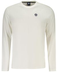 North Sails - Bianco Cotton Men T - Lyst