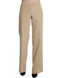 Ermanno Scervino - High Waist Flared Wide Leg Trouser Pants - Lyst