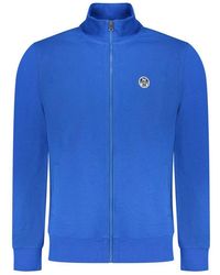 North Sails - Blue Cotton Men Sweatshirt - Lyst