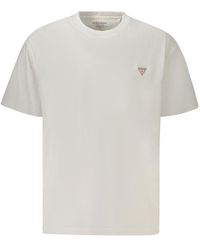 Guess - Bianco Organic Cotton Men's T - Lyst