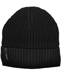 Guess - Black Fabric Hats & Cap - Lyst