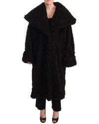 Dolce & Gabbana - Sleek Runway Fur Cape Trench Jacket - Lyst