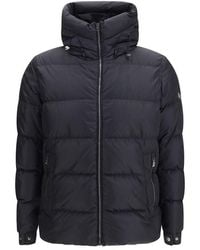 Herno - Black Goose Down Shell Jacket - Lyst