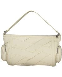Desigual - White Polyurethane 's Shoulder Bag - Lyst