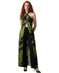 Replay - Viscose Long Dress - Lyst
