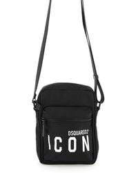 DSquared² - Nylon 'icon' Crossbody Bag - Lyst