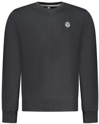 North Sails - Black Cotton Men's Sweatshirt - Lyst
