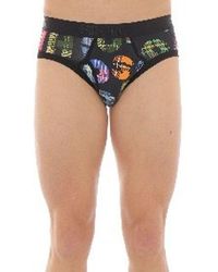Moschino - Multicolor Cotton Briefs - Lyst