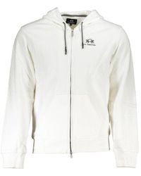 La Martina - Elegant Hooded Sweatshirt For - Lyst