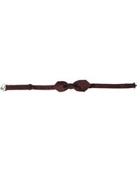 Dolce & Gabbana - Silk Slim Adjustable Neck Papillon Bow Tie - Lyst