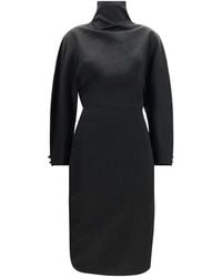 KHAITE - Acetate Cocktail Dress - Lyst