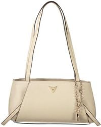 Guess - Beige Polyurethane 's Bag - Lyst