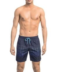 Bikkembergs - Polyester Swim Short - Lyst