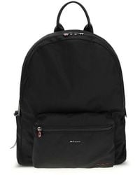 Kiton - Black Nylon Backpack - Lyst