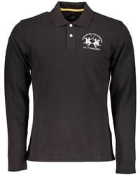 La Martina - Cotton Polo Shirt - Lyst