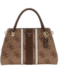 Guess - Bicolor Polyethylene Handbag - Lyst