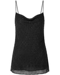 Trussardi - Black Polyester Tank - Lyst
